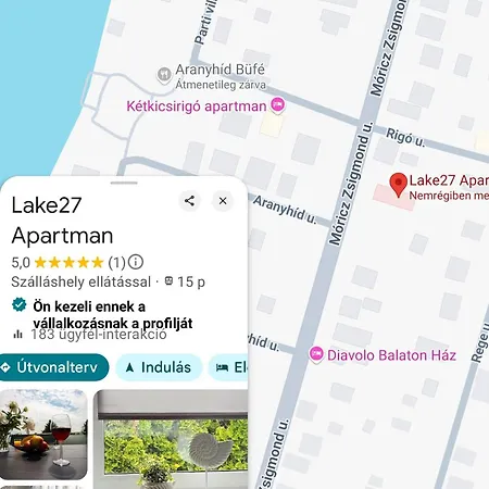 Apartman Lake27apartman Szántód
